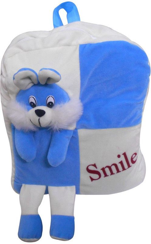 Natali Traders Rabbit School Backpack For Kids - 40 cm  (Yellow)