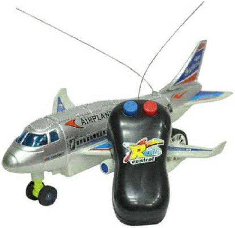 Easy Way Remote Controlled Aeroplane (Running, Not Flying) (Multicolor)  (Multicolor)