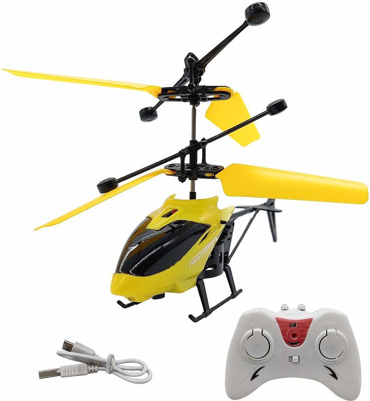 ToyMed Exceed Helicopter  (Yellow)