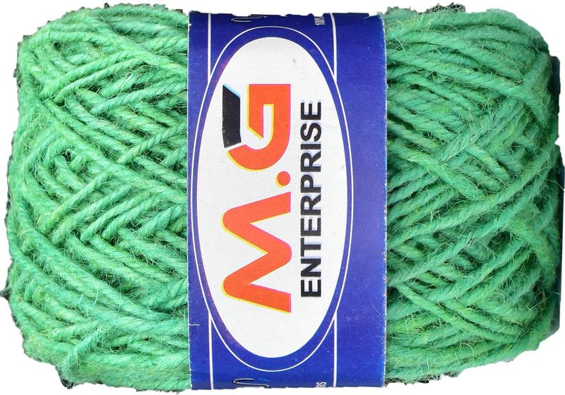Simi Enterprise M.G ENTERPRISE 3 Ply/Twisted Macrame Jute Cord/Dori Thread (100 Meters, 3mm) for Macrame DIY, Craft Work,Plant Hanger Ropes etc- O SM-PP