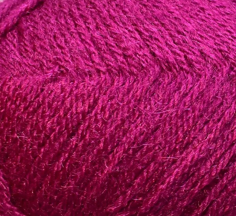 Simi Enterprise BIG BALL Deep Magenta 200 gm Ball Hand knitting wool -Q Art-