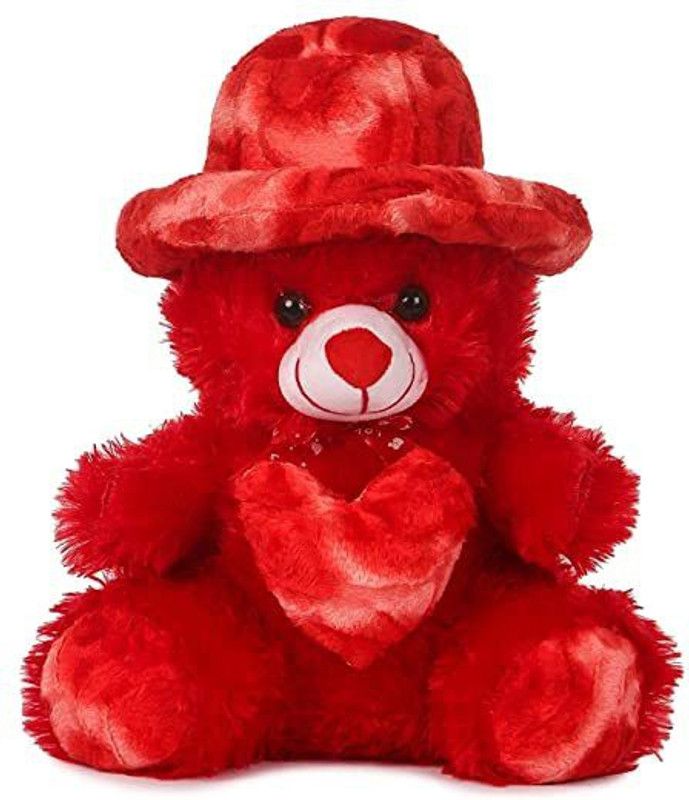 Sanvidecors red teddy same one - 24.3 cm  (Red)
