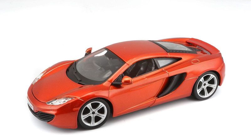 Bburago Die-Cast 1:24 Scale Mclaren MP4 12C car  (Orange, Pack of: 1)