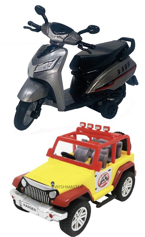 Miniature Mart Small Size Indian Vehicle Model Pack of 2 Safe Pull Back Toys | Toys for Kids | Gifts [ 2 Combo Offer ] 2 Combo City  (Dark Grey, Gold Yellow, Pack of: 2)