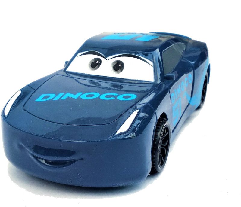 ToyGalaxy CARS MOVIE DINOCO 2CH RADIO CONRTOL CAR FOR KIDS  (Blue)