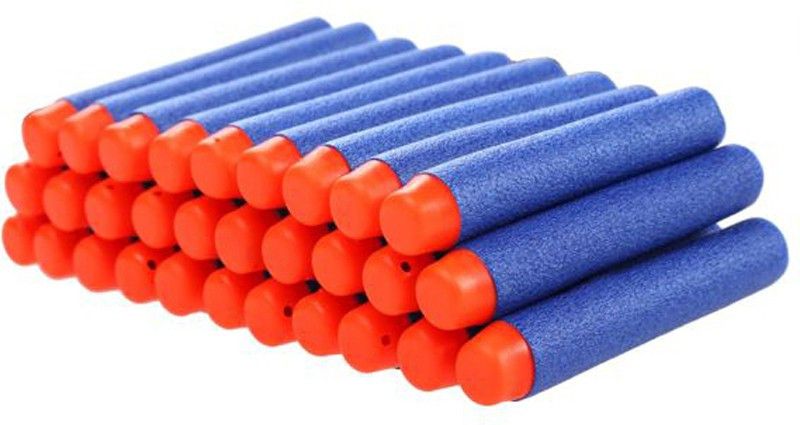 Jern (Pack of 30) Bullet Foam Dart Bullets guns, Guns & Darts (Blue) Darts & Plastic Bullets  (Blue)