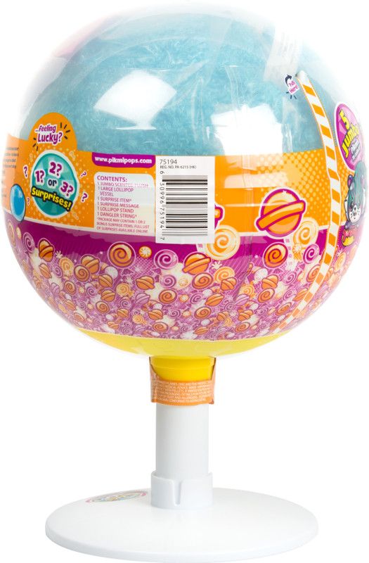 Pikmi Pop JUMBO PLUSH ANIMAL - BEAR - 6.6 cm  (Multicolor)