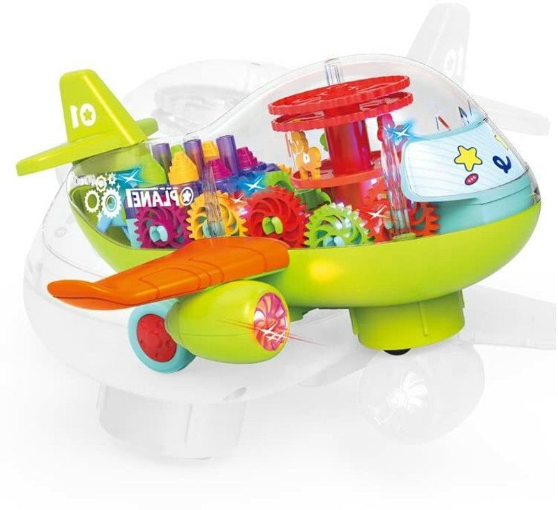Globular Transparent Vehicle Toy  (Multicolor)
