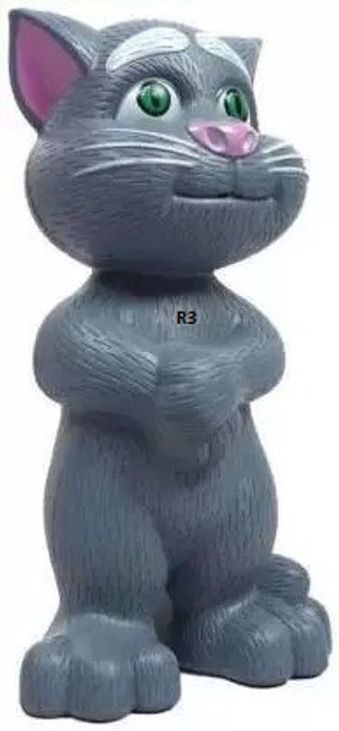 tryzens Talking Tom Cat with Recording_ST0807  (Grey)