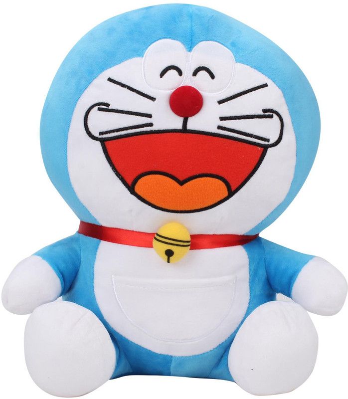 Doraemon Doraemon Plush (Laughing) 17 Inch - 43 cm  (Multicolor)