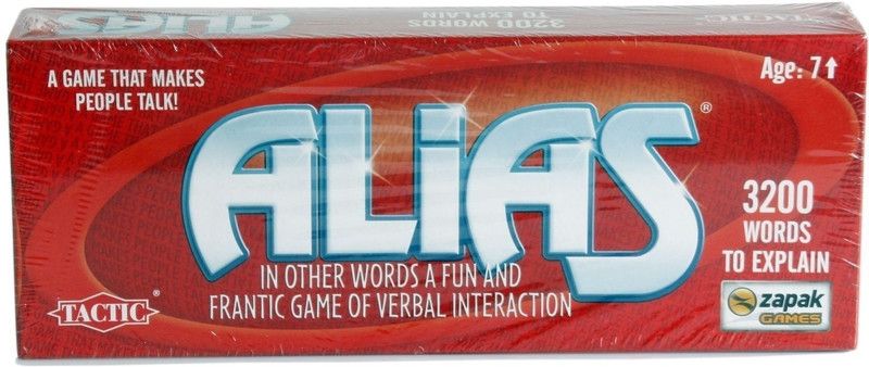 Tactic Alias-A Game that Makes People Talk Educational Board Games Board Game