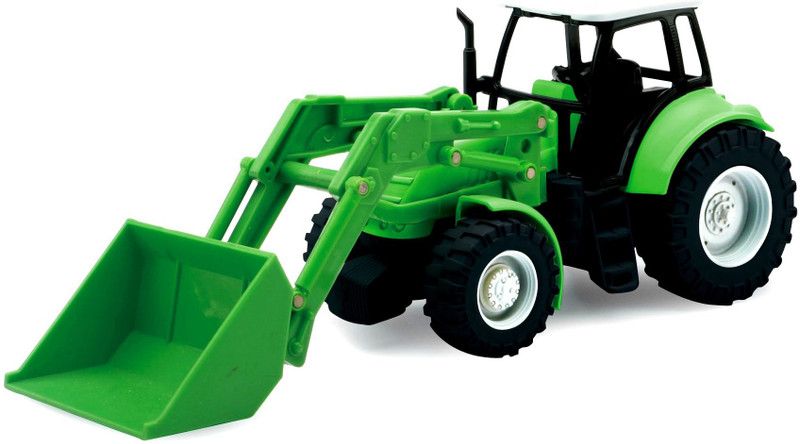 NEW RAY 1:32, Scale Die-Cast Farm Tractor  (Green, Pack of: 1)