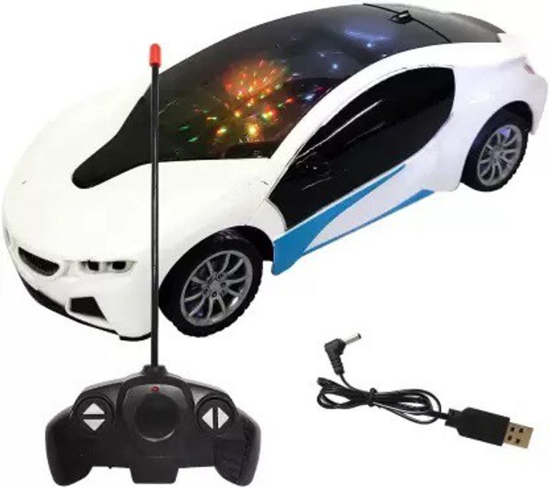 ROZZBY 3D Famous Car  (White)