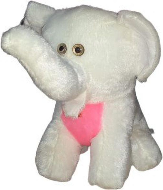 KOLKATA MINY TOYS SMALL-WHITE-ELEPHANT - 25 cm  (White)