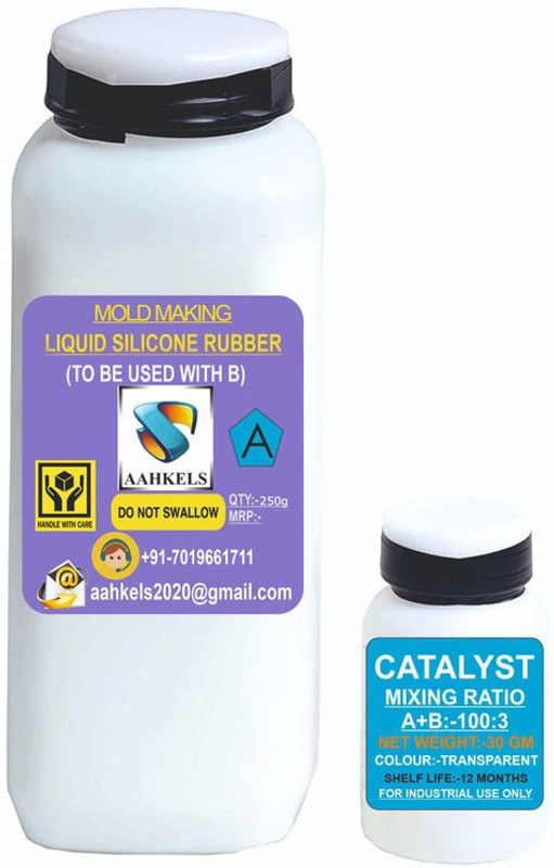 AAHKELS MOULD MAKING LIQUID SILICONE RUBBER (250 GRAM)