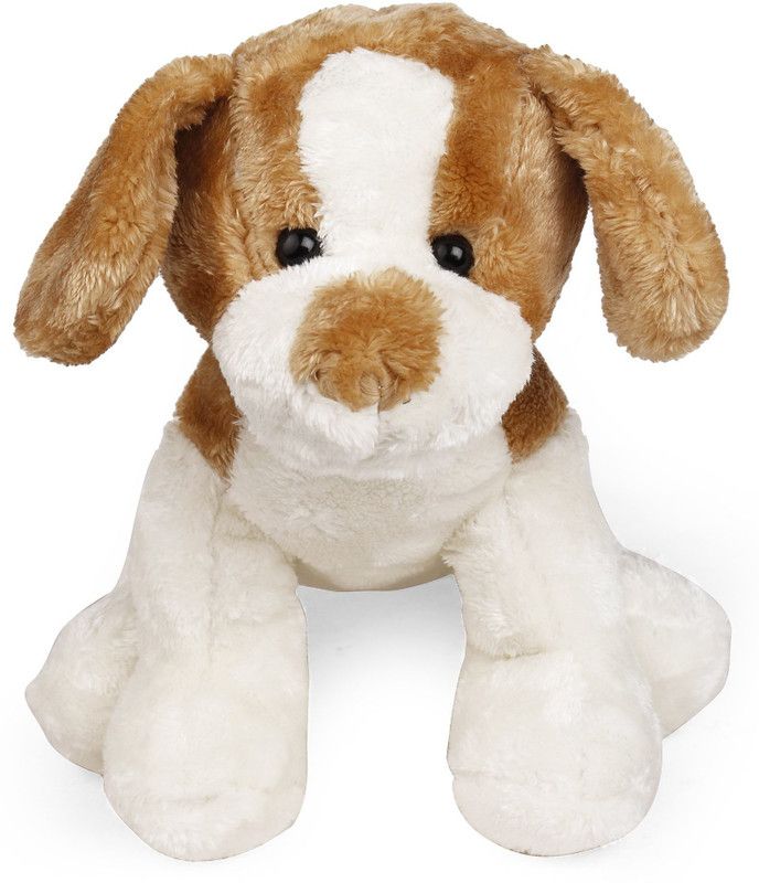 My Baby Excel Dog Plush Beige Colour 25 cm - 25 cm  (Multicolor)