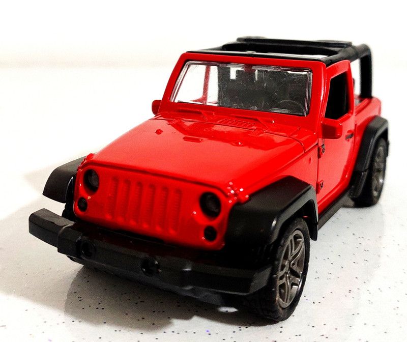 shreekanak Die Cast Model World Metal Car With Openable Door And Pull Back Function  (Red, Black, Pack of: 1)