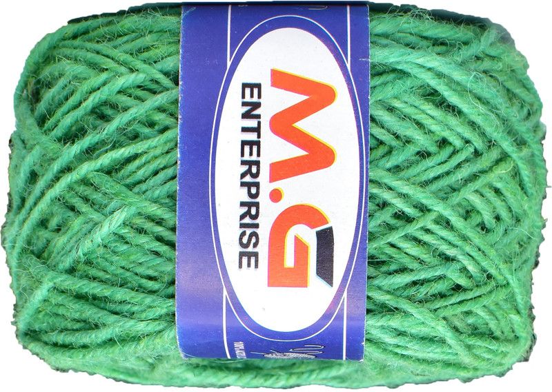 Simi Enterprise M.G ENTERPRISE 3 Ply/Twisted Macrame Jute Cord/Dori Thread (100 Meters, 3mm) for Macrame DIY, Craft Work,Plant Hanger Ropes etc- K SM-LL
