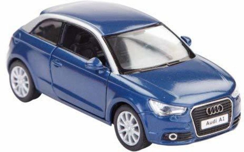 Miss & Chief Diecast Pull Back  (Blue)