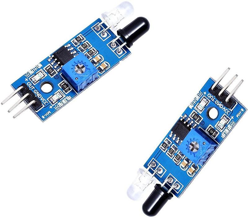 Shopingcart Retail IR Proximity Sensor for line follower and Obstacle sensing Electronic Components Electronic Hobby Kit