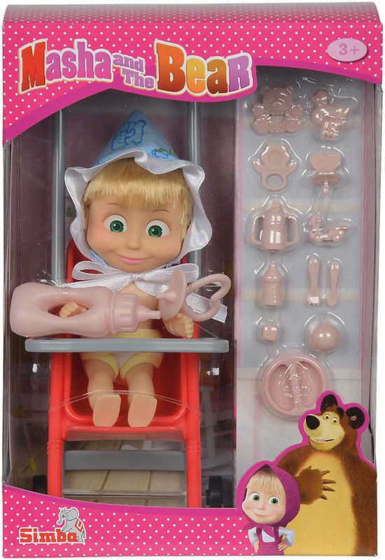 SIMBA Masha In Stroller  (Multicolor)