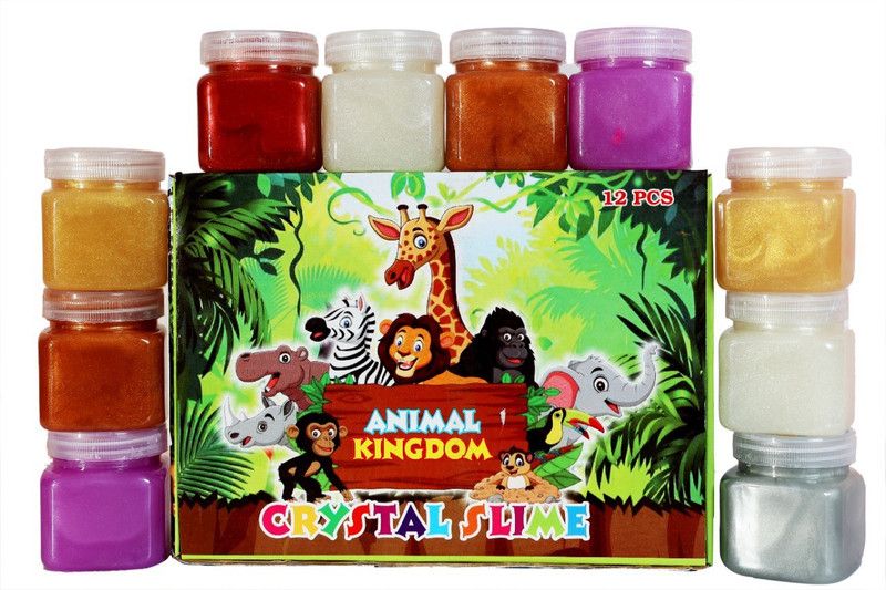Atipriya 4 Sq. metallic slime(Liquid) Multicolor Putty Toy
