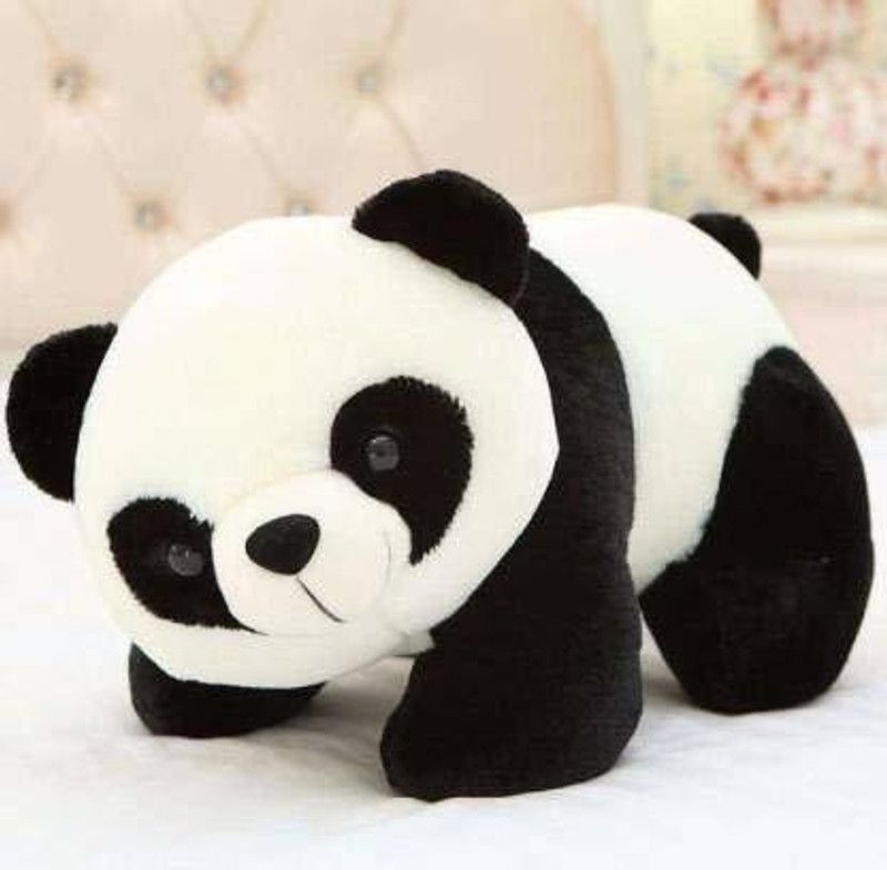 THE MODERN TREND Panda Bear Soft Toy (10 Inches, Multicolour) - 25.4 cm  (Black, White)