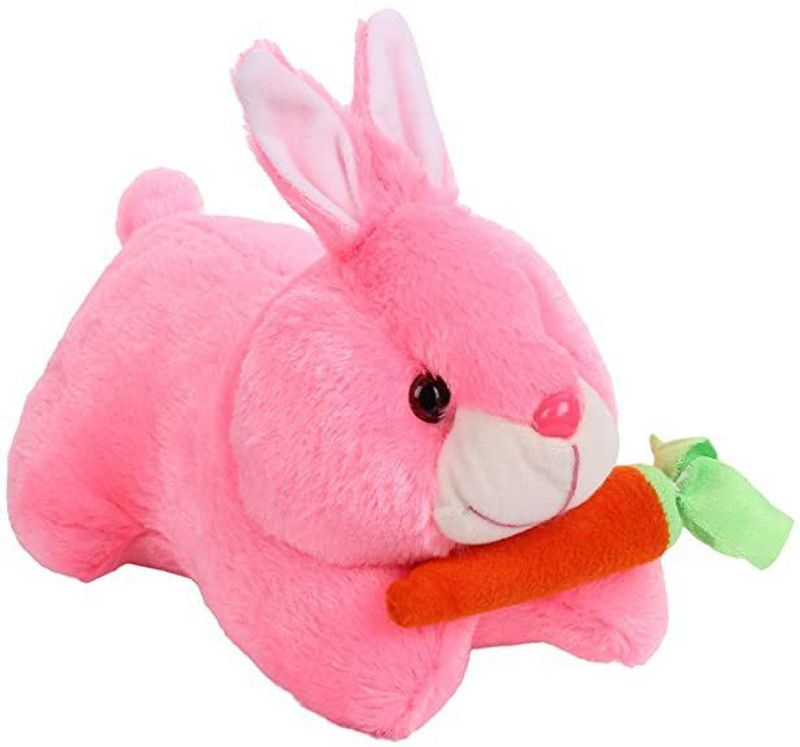 REVEXO Rabbit Soft toy for kids Playing Teddy Bearpk5 - 25 cm  (Pink)