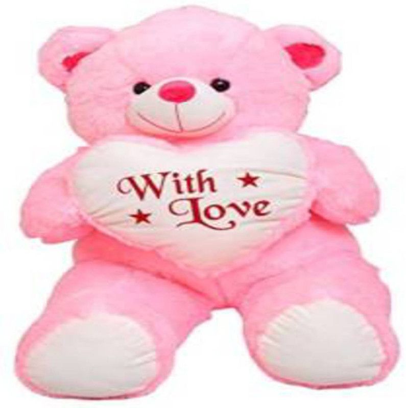 GN Enterprises 5 Feet Jumbo with Heart_TD 07 - 158 cm  (Pink)