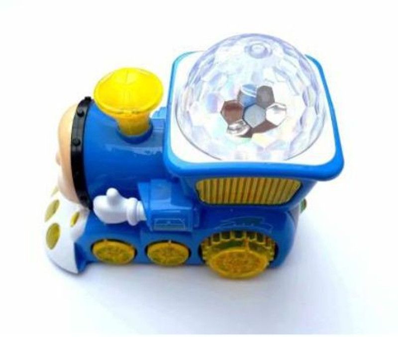 HATELLO Train Engine For Kids With 3D Lights & Music (Multicolor)  (Multicolor)