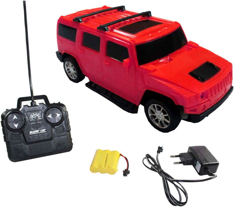 Red Hot hummer car red  (Red)