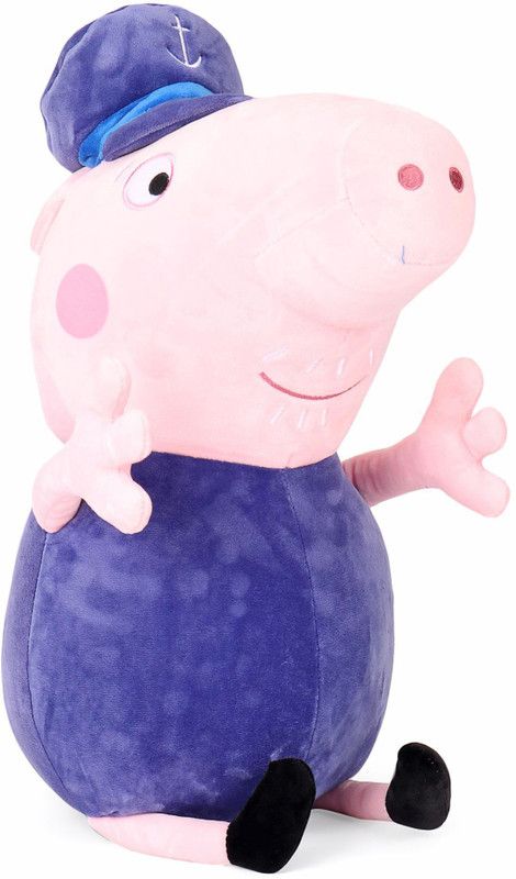 My Baby Excels Grandpa Pig Plush 30 cm - 30 cm  (Multicolor)