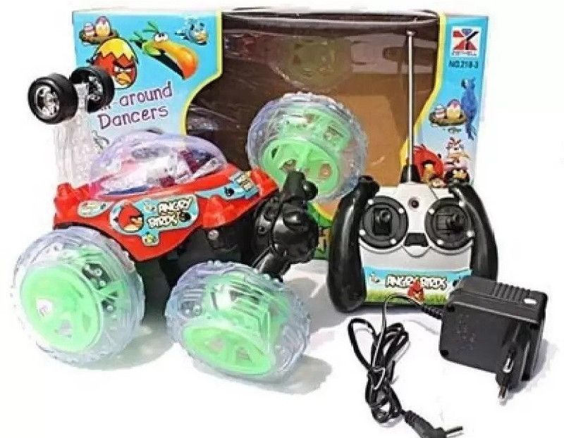 KANCHAN TOYS Angry Bird Stunt Remote Control Car  (Red)