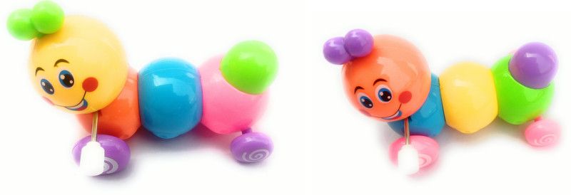 DINAARKAN DINAARKAN COMBO OF 2 INSECT GOGO RATTLE TOYS WITH CRAWL ACTION Rattle  (Multicolor)