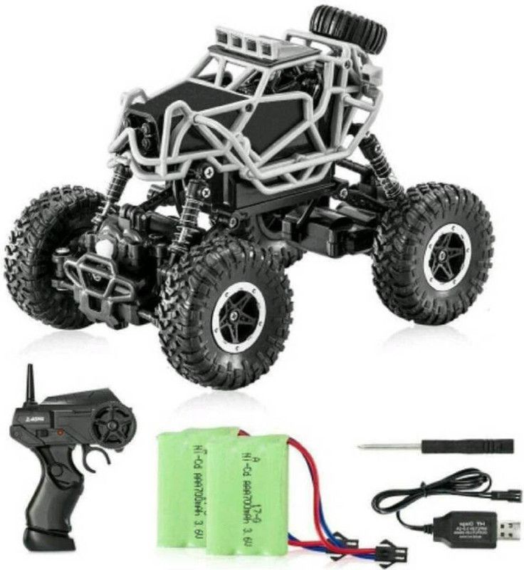 tysm creation Silver Rock Car For Kids (Silver)  (Silver)