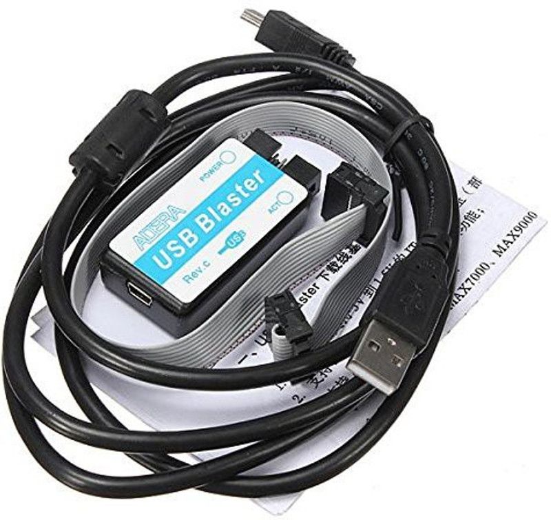 Buyyart Usb Blaster Programmer Cable For Altera Fpga Cpld Development Board Electronic Components Electronic Hobby Kit