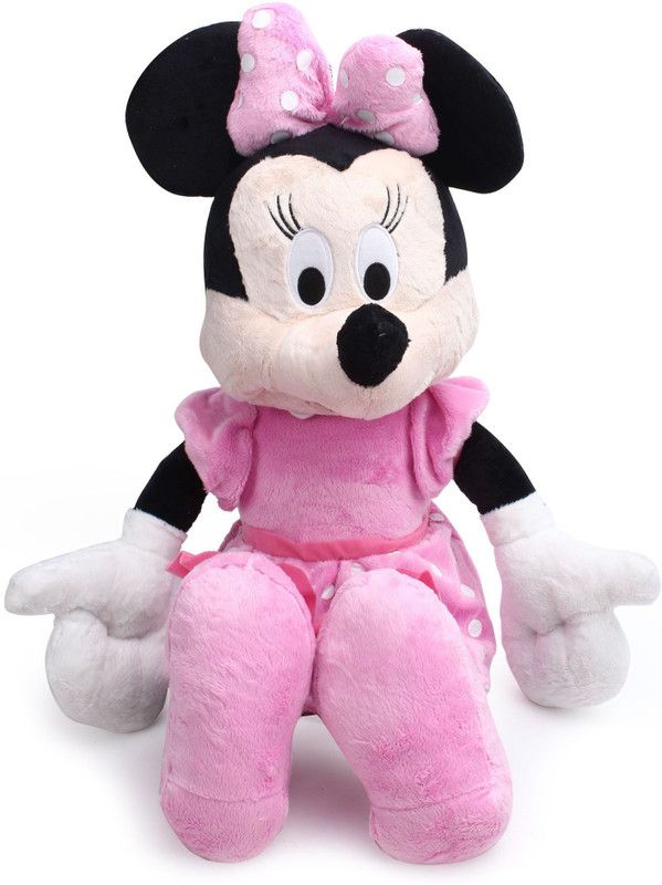 DISNEY Plush - Minnie Flopsie New 10- Soft Toy - 10 inch  (Multicolor)