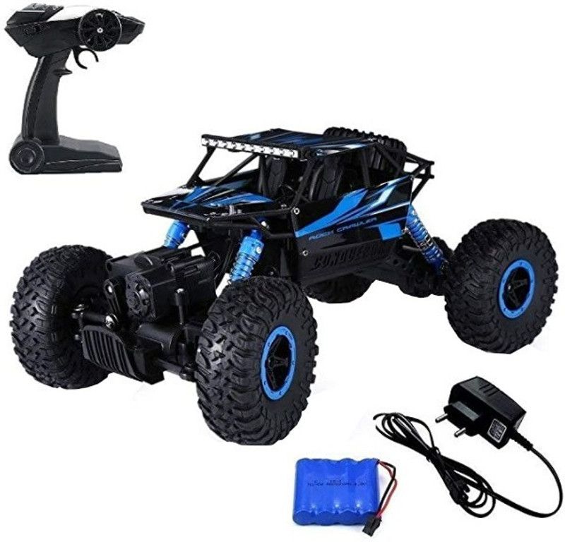 Miss & Chief 1:18 Rock Crawler RC Car  (Red)