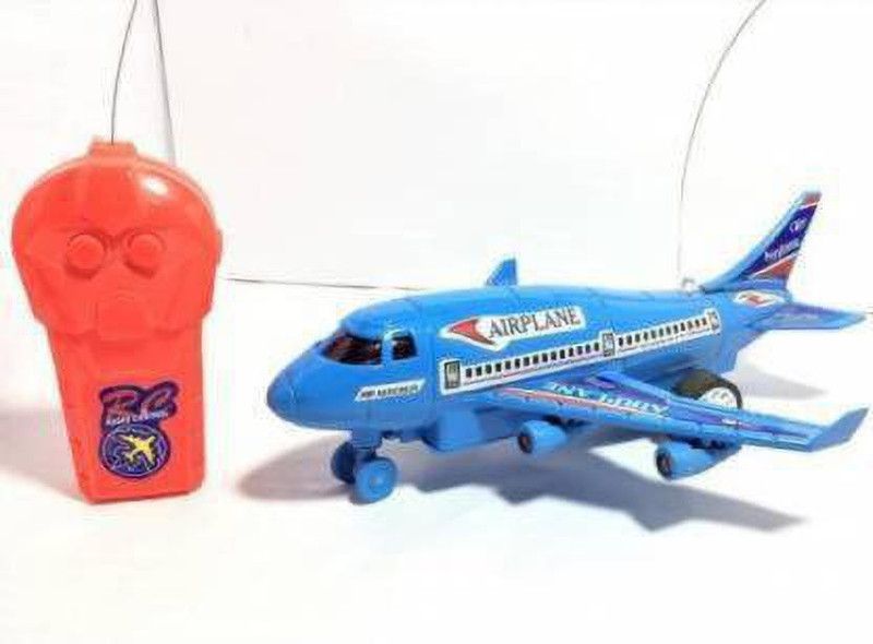 LooknlveSports 2 Channel Support Remote Control Aeroplane (Multicolor)  (Multicolor)