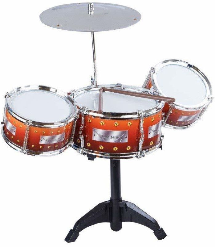 VW Mini Jazz Drum Set for Kids  (Multicolor)