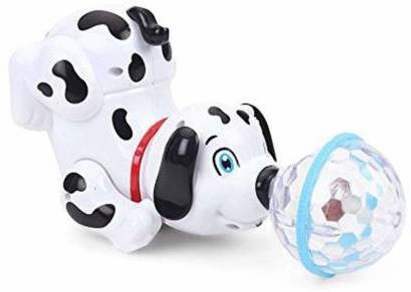 Tenmar Dancing Dog (Multicolor)  (White)