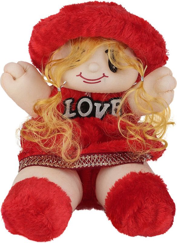 Global Gifts Charming - 15 inch  (Bold Red, Sober Beige)