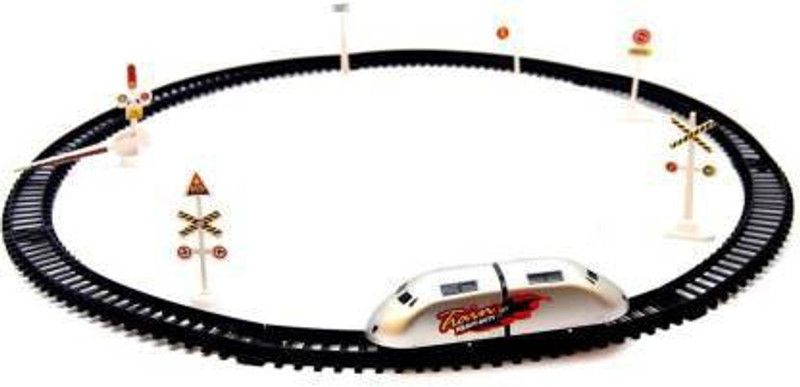 PATRANI FASHION High Speed Metro Train with Round Track with Sign Boards for Kids (Multicolor)  (Multicolor, Pack of: 1)