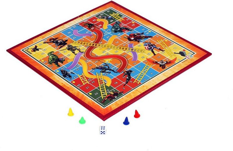 MARVEL Avengers 2 in 1 My First Fun Party & Fun Games Board Game