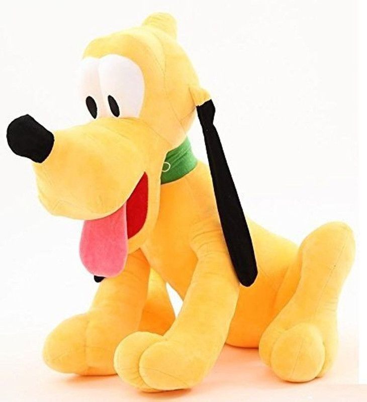 BABIQUE Soft Toys Pluto Dog Stuffed Soft Plush Toy Love Girl Boy Birthday Gift - 31 cm  (Multicolor)