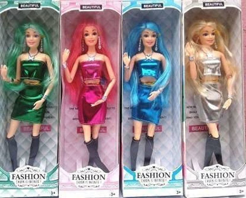 mayank & company combo Doll for Girls with Foldable Hands and Legs  (Multicolor)