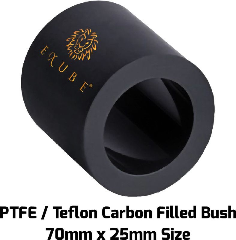 EXUBE PTFE / Teflon Carbon Filled Bush 70mm x 25mm Size Electronic Components Electronic Hobby Kit