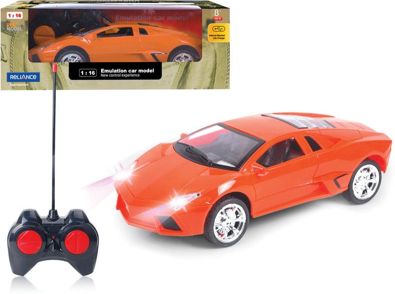 commando 1:16 R/C City Car RacingCar-Orange  (Multicolor)
