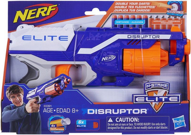 Nerf Accu Disruptor Guns & Darts  (Multicolor)