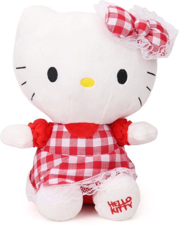 My Baby Excels in Red Dress Plush 25 cm - 25 cm  (Red)